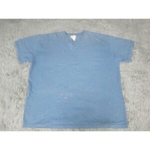 VTG Arizona Shirt Adult XL Blue Crew Neck Short Sleeve